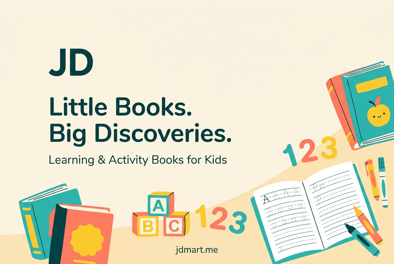 Kids Learning & Activity Books in Pakistan – JD